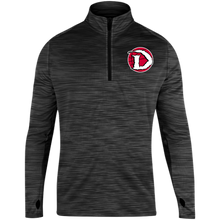 Dragons 1/4 Zip Drop Tail Heather Performance Pullover