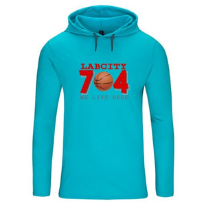 704 Lightweight Hooded Tee by Labcity