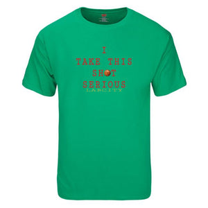 MENS SERIOUS TEE (GO GREEN COLLECTION) by LABCITY