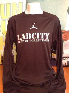 LABCITY 'DOIN TIME' LONG-SLEEVE TRAINING TOP