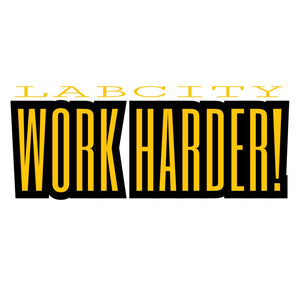 WORK HARDER TEE (REGULAR SEASON EDITION) by LABCITY