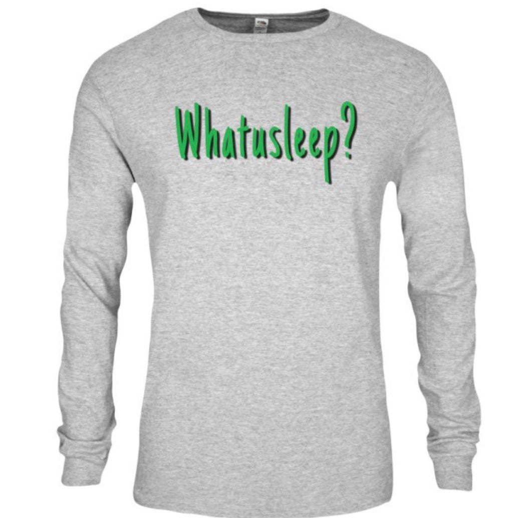 WHATUSLEEP L/S TEE by LABCITY