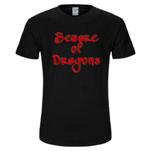 BEWARE OF DRAGONS TEE by LABCITY