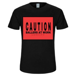 BALLERS AT WORK TEE by LABCITY