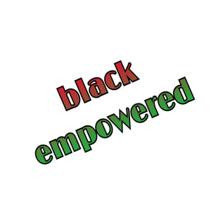 BLACK EMPOWERED TEES by LABCITY