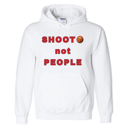 SHOOT THE BALL NOT PEOPLE 'The Movement' HOODIE by LABCITY