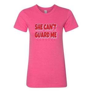 LADIES 'SHE CANT GUARD ME' TEE by LABCITY