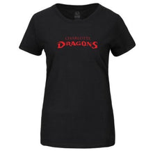 LADIES CHARLOTTE DRAGONS FAN TEE by LABCITY