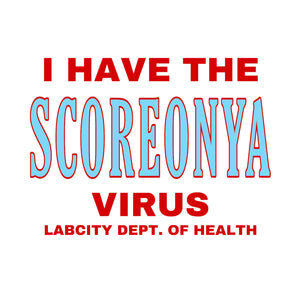 SCOREONYA VIRUS TEE by LABCITY