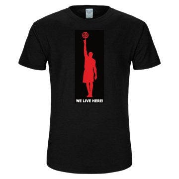 WE LIVE HERE 'I'M THE MAN' TEE by LABCITY