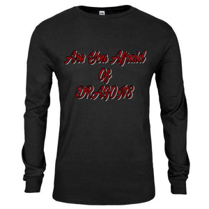ARE YOU AFRAID OF DRAGONS TEE by LABCITY