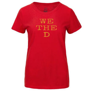 WE THE D LADIES TEE (Charlotte Dragons Championship Sunday Edition)