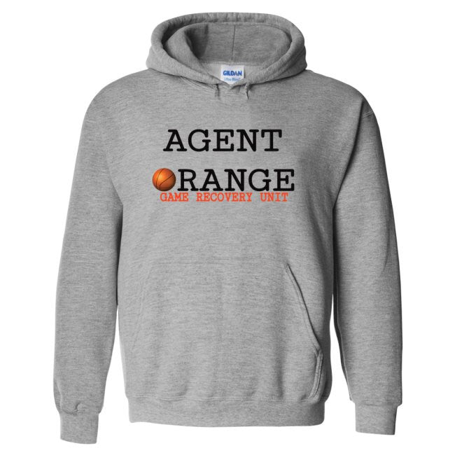 AGENT ORANGE: GAME RECOVERY UNIT HOODIE by LABCITY