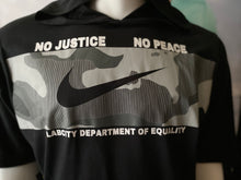 NO JUSTICE NO PEACE NIKE S/S HOODED TEE (Labcity Dept. Of Equality)
